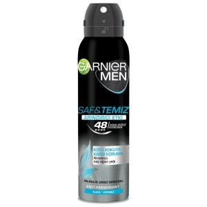 Garnier Men Erkek Deo Sprey Saf & Temiz 150 ml